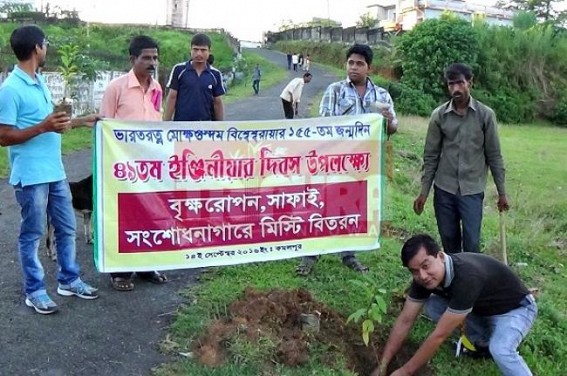 49th Engineerâ€™s Day observed through different programs at Kamalpur: Engineers took part in plantation, cleaning and blood donation